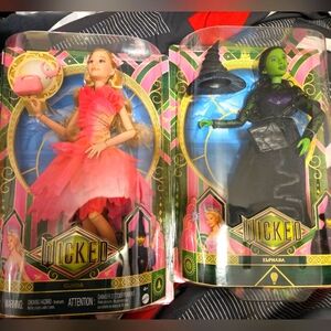 Mattel Wicked Dolls GLINDA and ELPHABA   MISPRINT